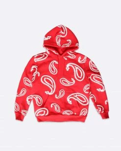EPTM. NEW ARRIVALS EPTM PUFFY HOODIE-RED