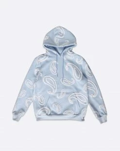 EPTM. NEW ARRIVALS EPTM PUFFY HOODIE-LIGHT BLUE