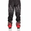 EPTM. EPTM FLAME WINDBREAKER PANTS- BLACK