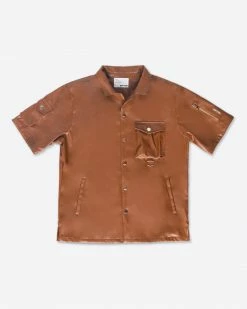 EPTM. SHIRTS EPTM JOSIAH SHIRT-BROWN