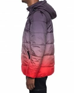 EPTM. EPTM GRADIENT PADDING-BLACK/RED JACKETS