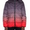 EPTM. EPTM GRADIENT PADDING-BLACK/RED JACKETS