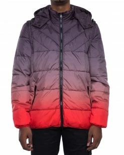 EPTM. EPTM GRADIENT PADDING-BLACK/RED JACKETS