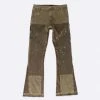 EPTM. EPTM CAMO POCKET FLARE PANTS-OLIVE