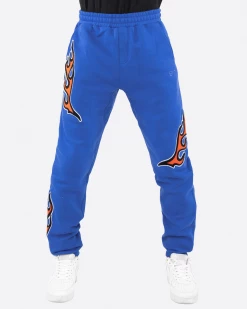 EPTM. EPTM NU FLAME SWEATPANTS-BLUE