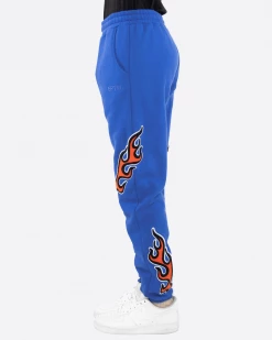 EPTM. EPTM NU FLAME SWEATPANTS-BLUE