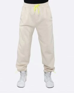 EPTM. EPTM HYPER FLEECE PANTS-CREAM