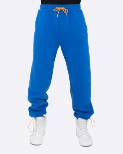 EPTM. EPTM HYPER FLEECE PANTS-BLUE SWEATS