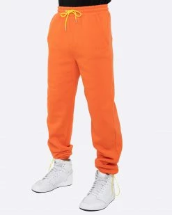 EPTM. EPTM HYPER FLEECE PANTS-ORANGE