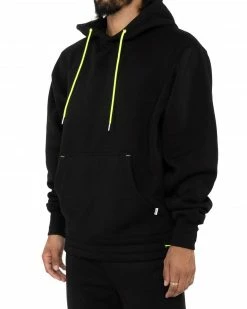 EPTM. EPTM HYPER FLEECE HOODIE-BLACK HOODIES