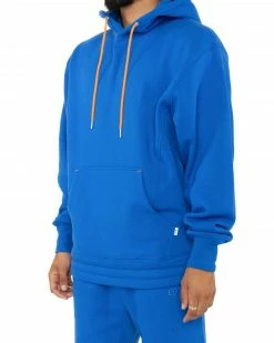 EPTM. EPTM HYPER FLEECE HOODIE- BLUE HOODIES
