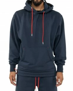 EPTM. EPTM HYPER FLEECE HOODIE- NAVY