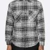 EPTM. SHIRTS EPTM HEAVY FLANNEL SHIRT-BLACK/WHITE