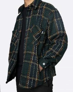 EPTM. SHIRTS EPTM HEAVY FLANNEL SHIRT-HUNTER GREEN