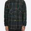 EPTM. SHIRTS EPTM HEAVY FLANNEL SHIRT-HUNTER GREEN