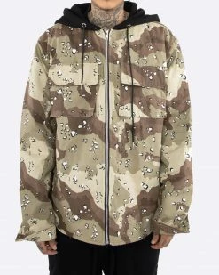 EPTM. EPTM HOOD JACKET-DESERT CAMO JACKETS