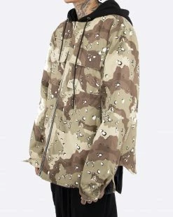 EPTM. EPTM HOOD JACKET-DESERT CAMO JACKETS