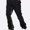 EPTM. EPTM CAMO FLARE PANTS-BLACK