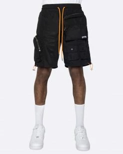 EPTM. EPTM HYPER CARGO SHORTS-BLACK