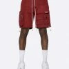 EPTM. EPTM HYPER CARGO SHORTS-BURGUNDY