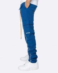 EPTM. EPTM REFLECTIVE PIPING CARGO PANTS 3.0-ROYAL BLUE