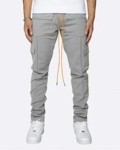 EPTM. EPTM REFLECTIVE PIPING CARGO PANTS 3.0-GREY CARGOS