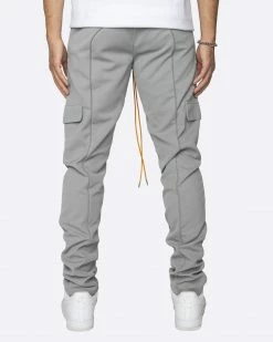 EPTM. EPTM REFLECTIVE PIPING CARGO PANTS 3.0-GREY CARGOS