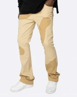 EPTM. EPTM MARBLE PANTS- KHAKI