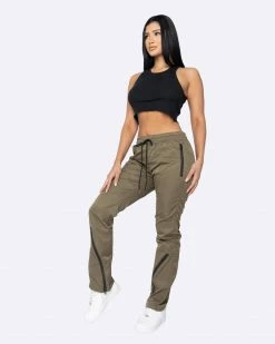 EPTM. EPTM WOMEN HURRICANE PANTS-OLIVE
