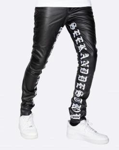 EPTM. NEW ARRIVALS EPTM GOPACHI S&D PANTS-BLACK