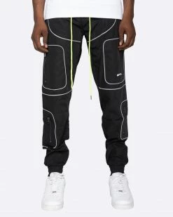EPTM. EPTM NYLON RS PANTS-BLACK/BLACK