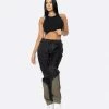 EPTM. EPTM WOMEN METROPOLE TRACK PANTS-BLACK