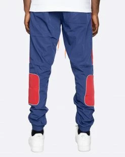 EPTM. EPTM NYLON RS PANTS-NAVY/RUST 5 EPTM. EPTM NYLON RS PANTS-NAVY/RUST