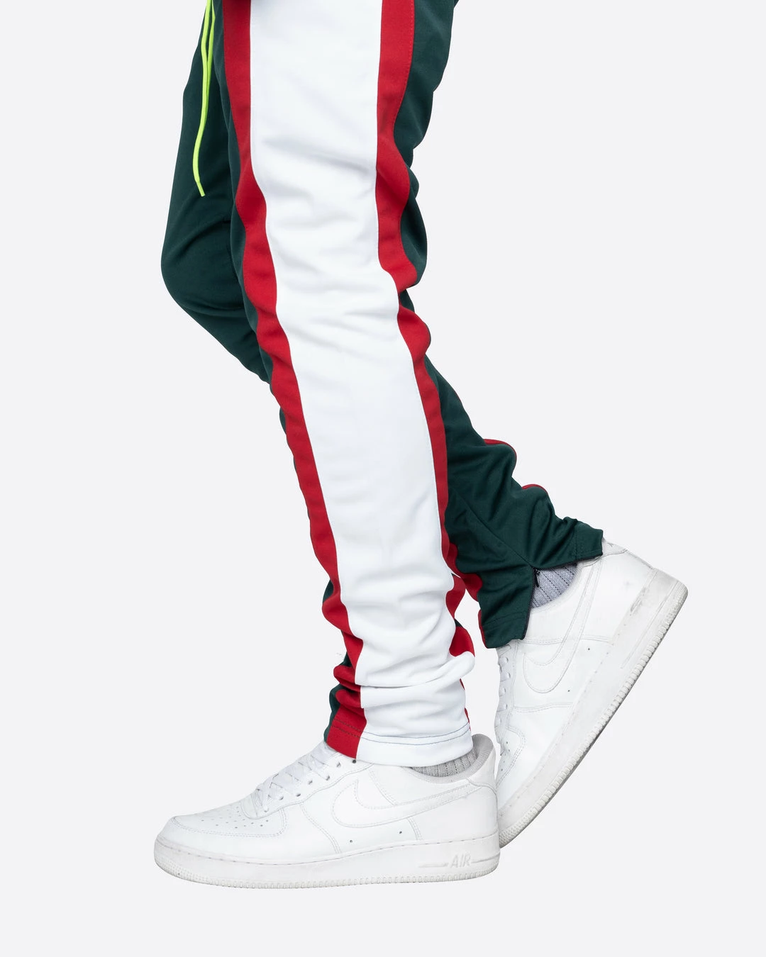 EPTM. EPTM TRIO TRACK PANTS-GREEN/OFF WHITE/RED 2 EPTM. EPTM TRIO TRACK PANTS-GREEN/OFF WHITE/RED