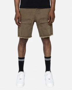 EPTM. EPTM CARPENTER SHORTS-OLIVE NEW ARRIVALS