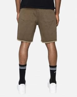 EPTM. EPTM CARPENTER SHORTS-OLIVE NEW ARRIVALS