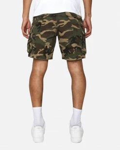EPTM. NEW ARRIVALS EPTM MATCHBOX SHORTS- OLIVE