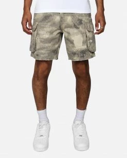 EPTM. EPTM MATCHBOX SHORTS-KHAKI