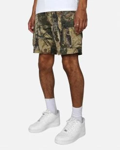 EPTM. NEW ARRIVALS EPTM MATCHBOX SHORTS-BROWN