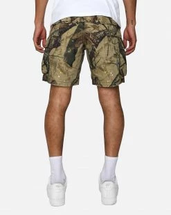 EPTM. NEW ARRIVALS EPTM MATCHBOX SHORTS-BROWN