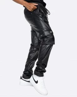 EPTM. CARGOS EPTM GOPACHI SNAP CARGO PANTS-BLACK