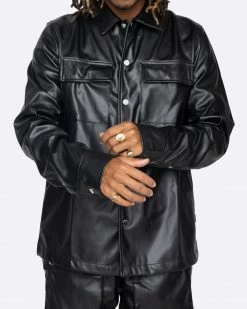 EPTM. EPTM GOPACHI CARGO SHIRT-BLACK SHIRTS