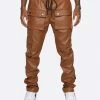 EPTM. EPTM GOPACHI SNAP CARGO PANTS-BROWN CARGOS