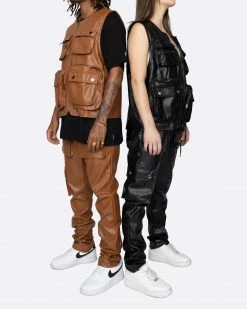 EPTM. CARGOS EPTM GOPACHI SNAP CARGO PANTS-BLACK