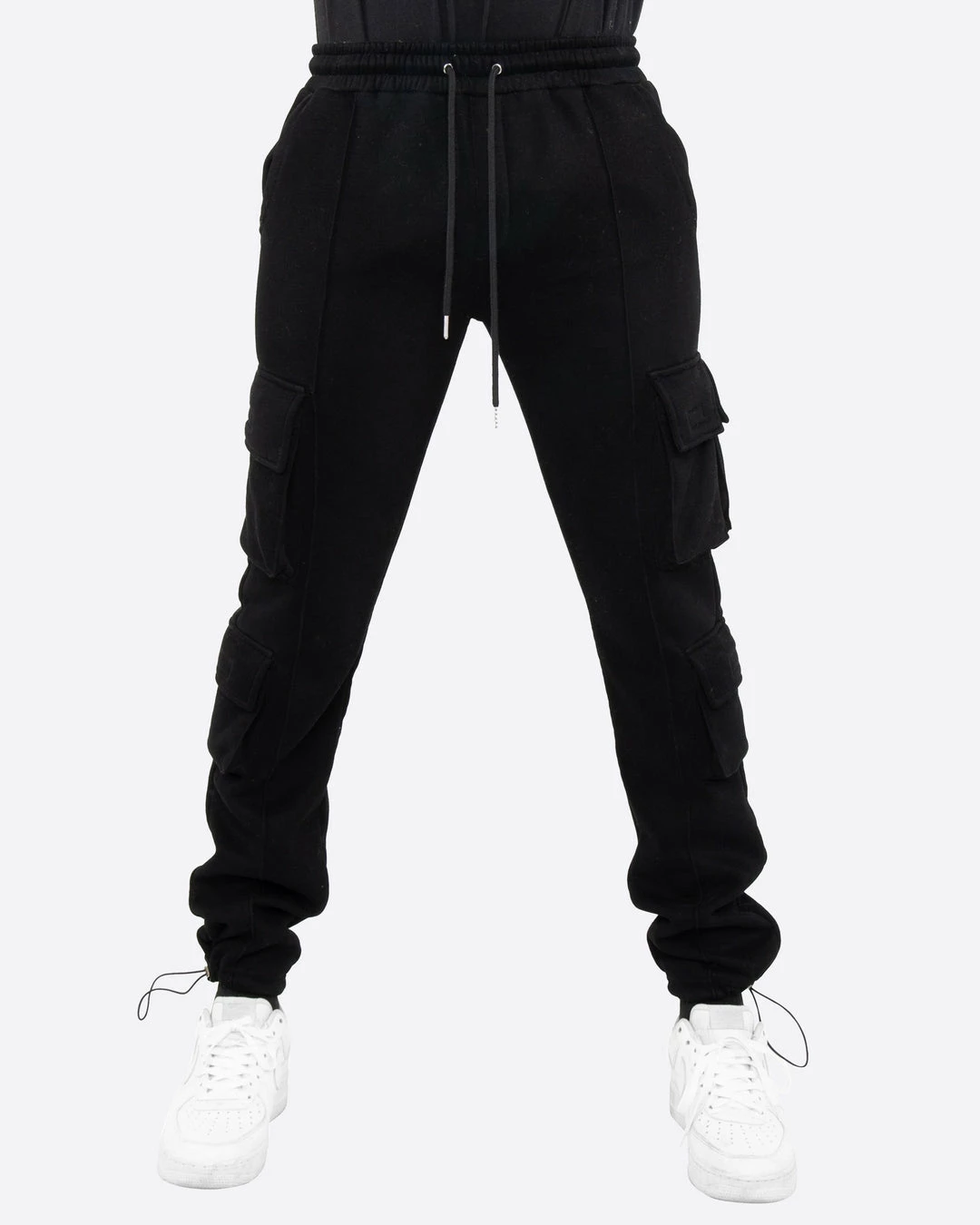 EPTM. EPTM FLEECE CARGO PANTS-BLACK CARGOS 1 EPTM. EPTM FLEECE CARGO PANTS-BLACK CARGOS