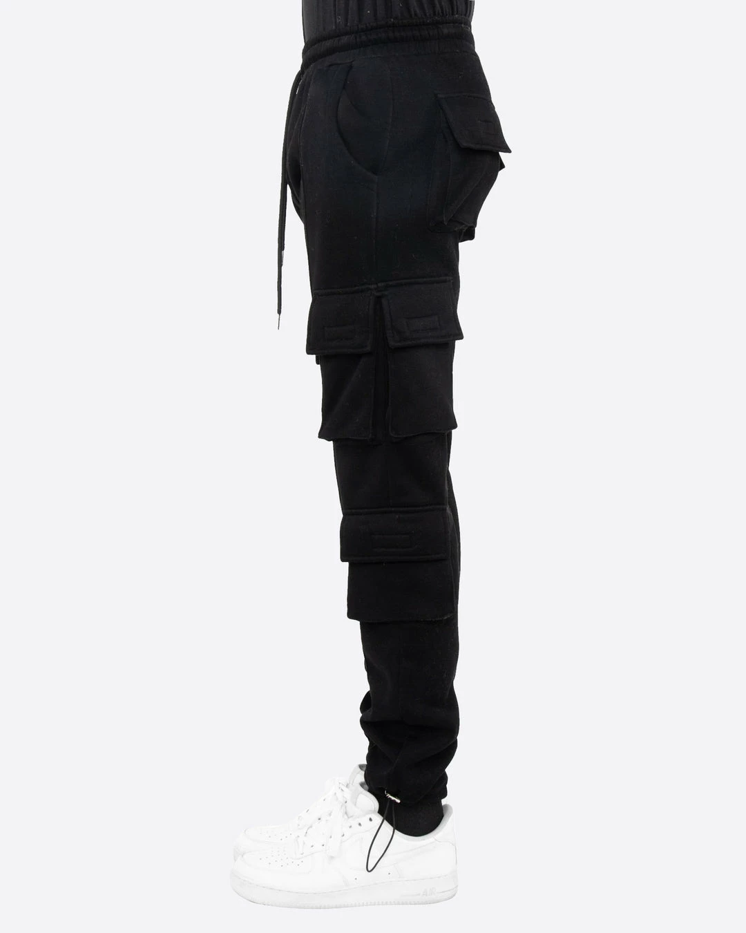 EPTM. EPTM FLEECE CARGO PANTS-BLACK CARGOS 2 EPTM. EPTM FLEECE CARGO PANTS-BLACK CARGOS