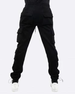 EPTM. EPTM FLEECE CARGO PANTS-BLACK CARGOS 5 EPTM. EPTM FLEECE CARGO PANTS-BLACK CARGOS