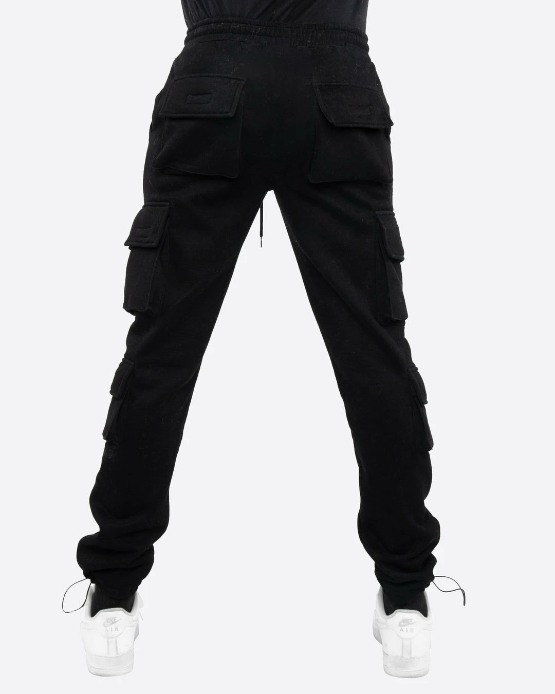 EPTM. EPTM FLEECE CARGO PANTS-BLACK CARGOS 3 EPTM. EPTM FLEECE CARGO PANTS-BLACK CARGOS