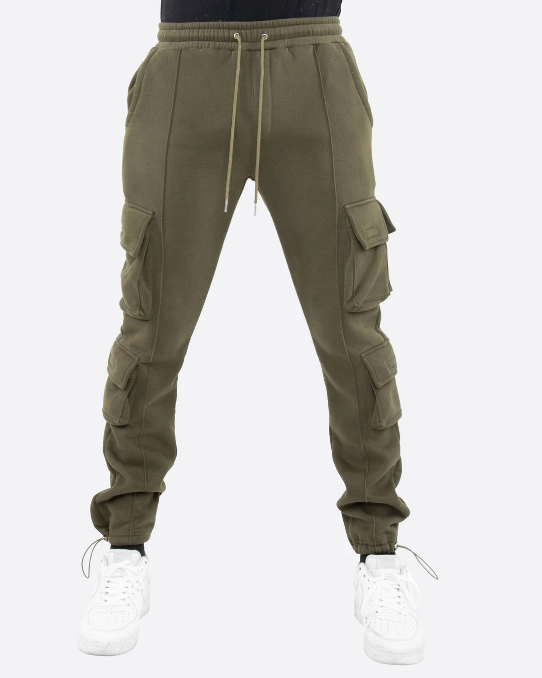 EPTM. EPTM FLEECE CARGO PANTS- OLIVE 1 EPTM. EPTM FLEECE CARGO PANTS- OLIVE