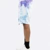 EPTM. EPTM TIE DYE SHORTS-LT.BLUE/PURPLE